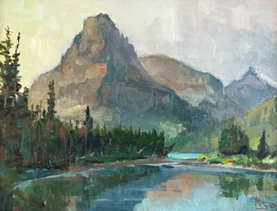 FLATHEAD RIVER MONTANA - Glacier National Park, Fly Fishing, Ink &  Watercolor Landscape Plein Air Painting, Drawing, Art, Drawn There