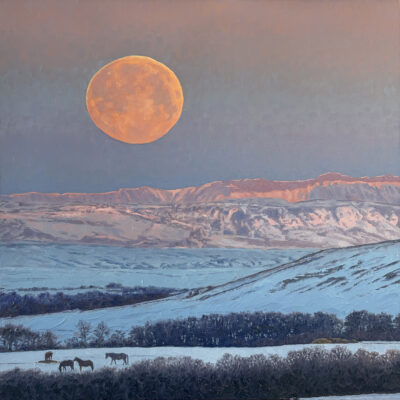 Full Moon Over Montana
