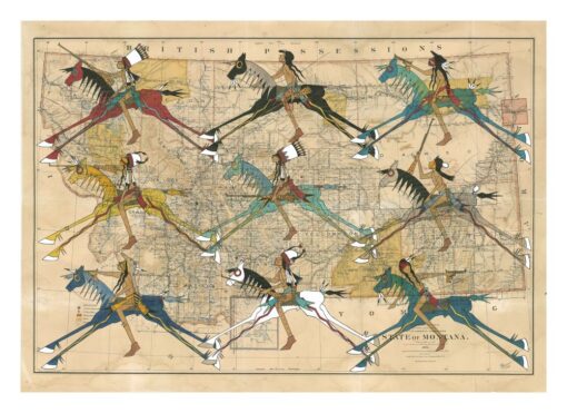 Here Come the Blackfeet - Limited Edition Giclee Print
