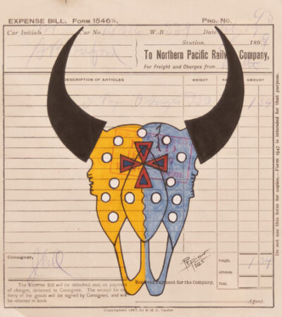All Star Buffalo Skull